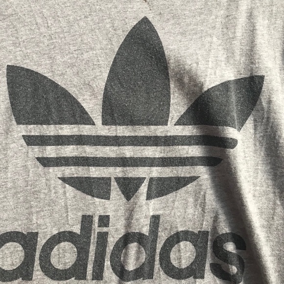 Sweat pant grey adidas logo t shirt - Picture 2 of 3